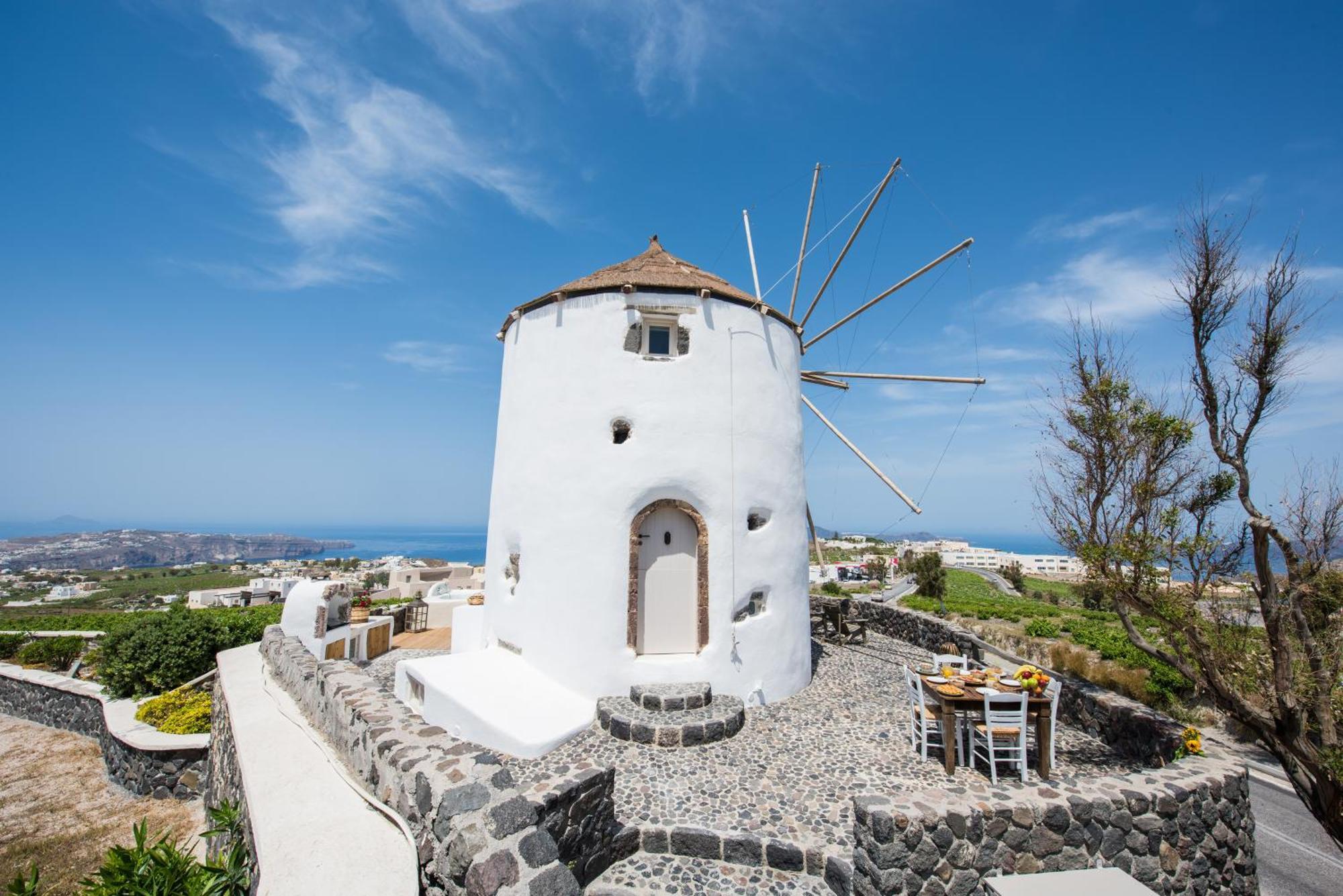 Anemoscope Windmill Villa Pýrgos Екстериор снимка